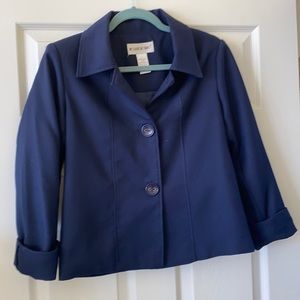Navy Swing Style Blazer